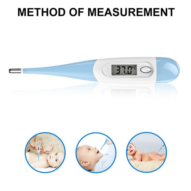 flexible digital thermometer