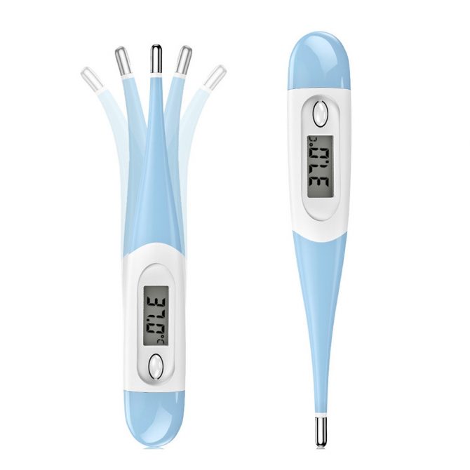 flexible digital thermometer