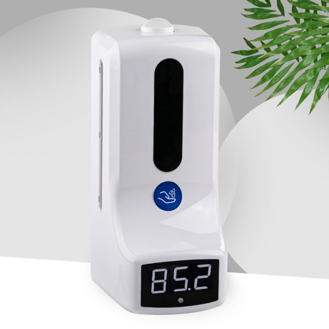 K9 intelligent sensor soap dispenser with thermometer - 图片 3