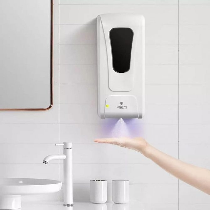 Hand Washing Dispenser 1000ml spray Gel - 图片 2