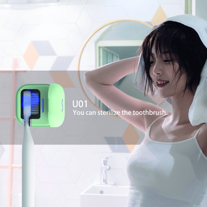 Mini UVC Portable Toothbrush Sterilizer