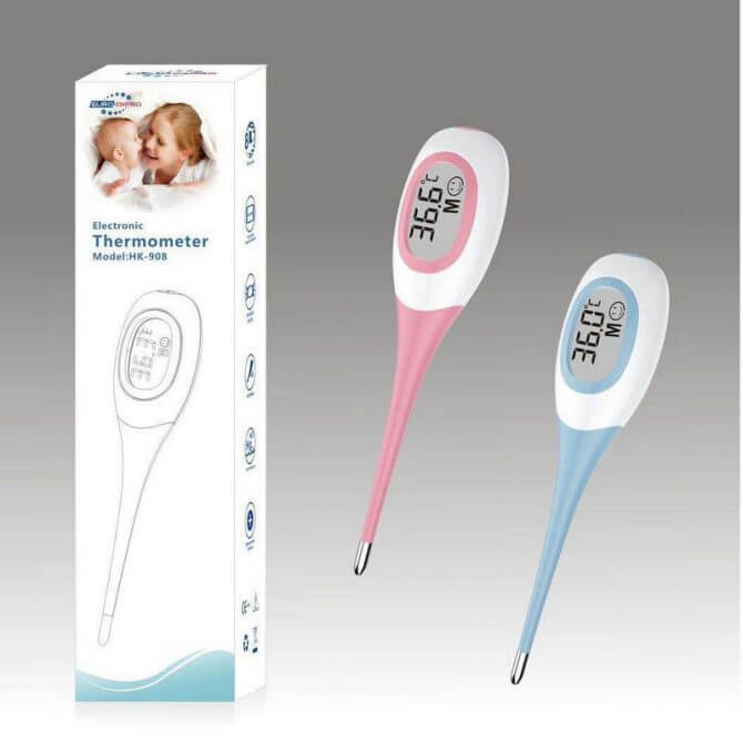 8seconds Flexible digital thermometer