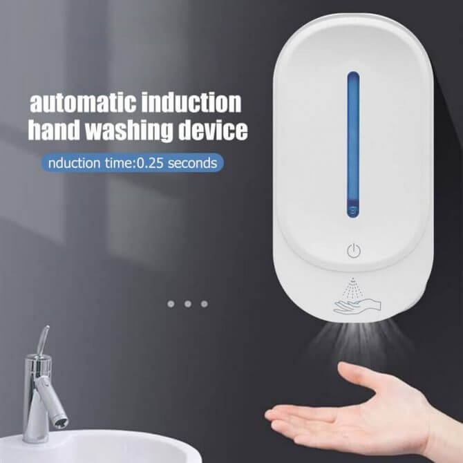 350ml Wall mounted Automatic Liquid Soap Dispenser - BLUEPAR